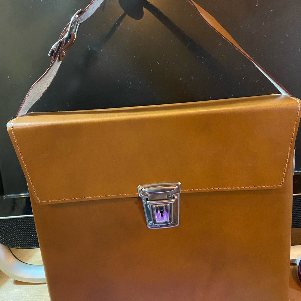 Vintage Camera holder with key adjustable strap